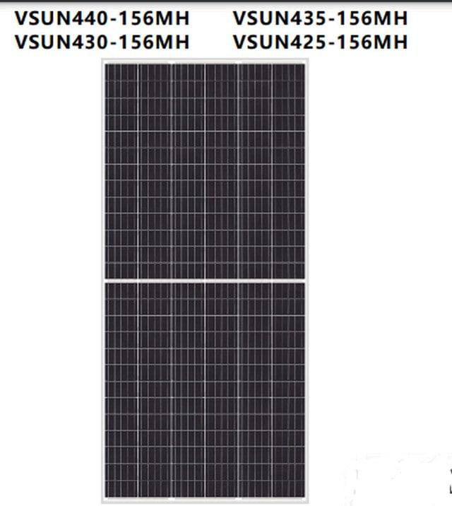 Tấm pin năng lượng mặt trời Vsun440-156MH công suất 440W