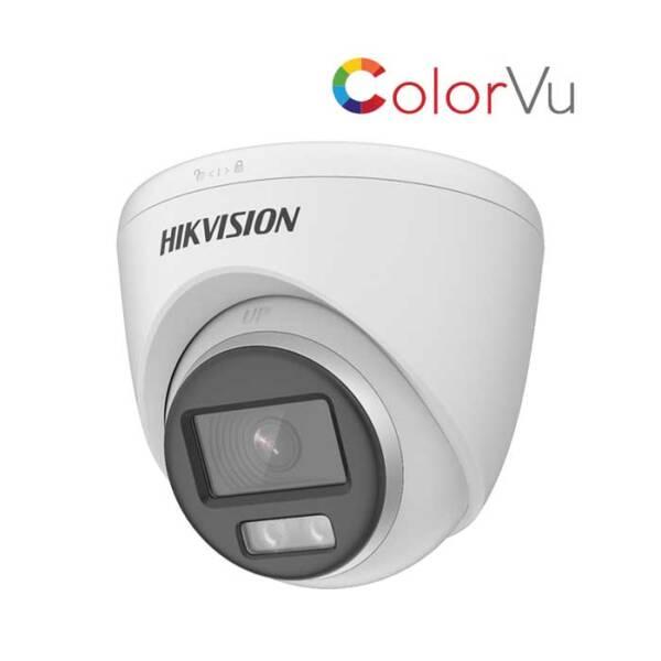 Camera HDTVI ColorVu 2MP bán cầu HIKVISION DS-2CE72DF0T-F