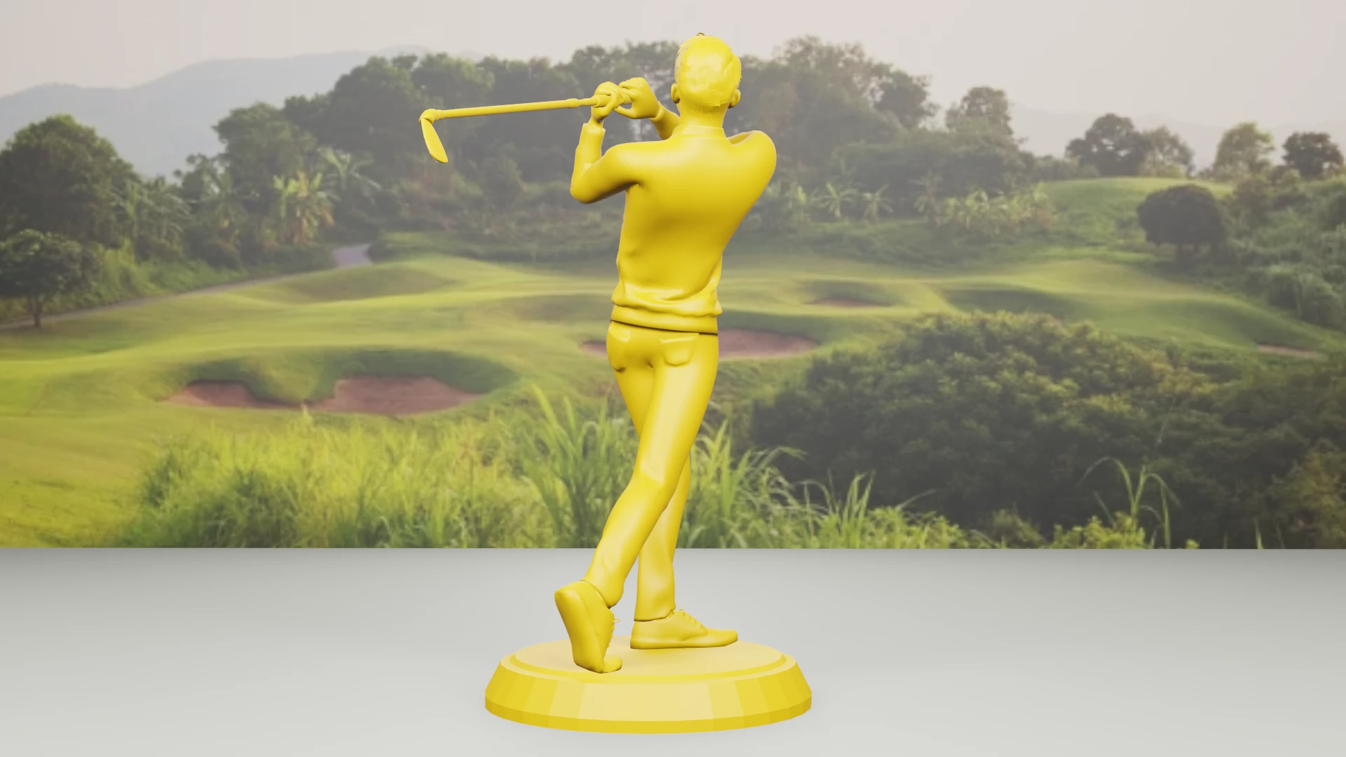 TƯỢNG GOLFER: MẪU 2