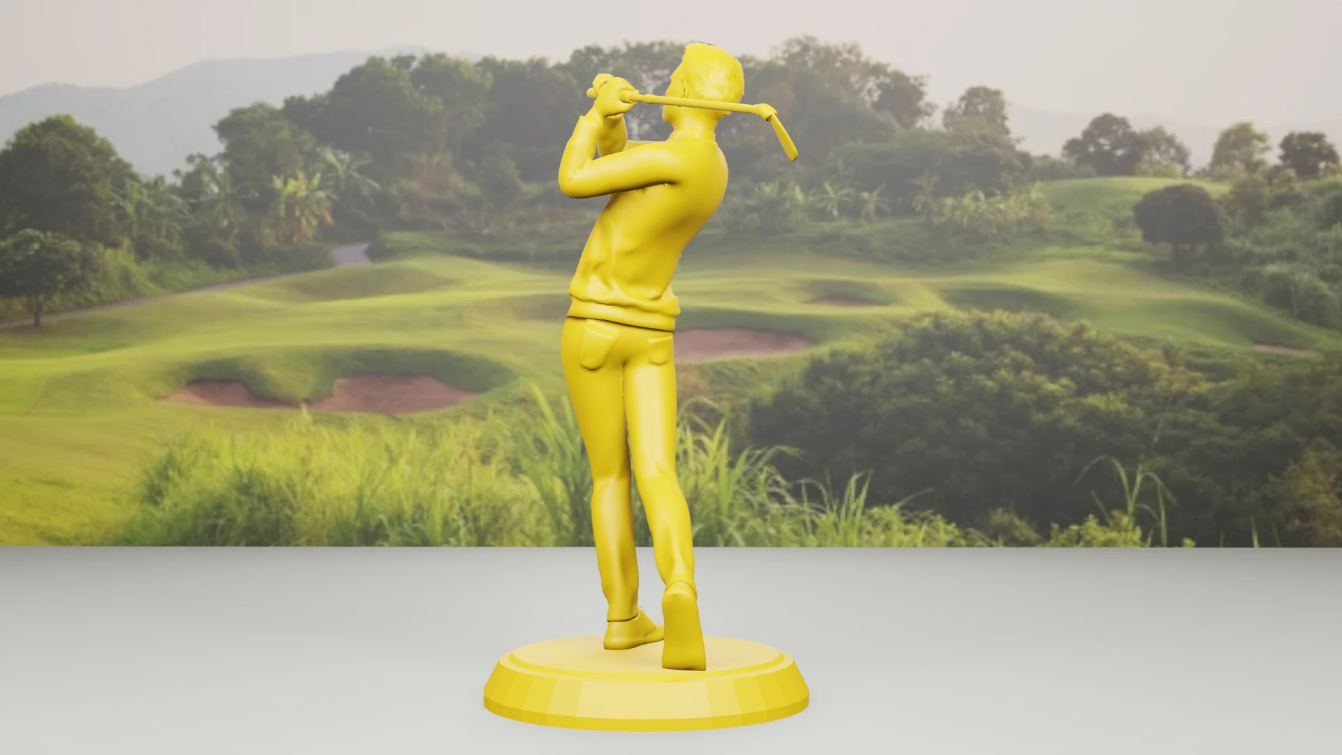 TƯỢNG GOLFER: MẪU 2