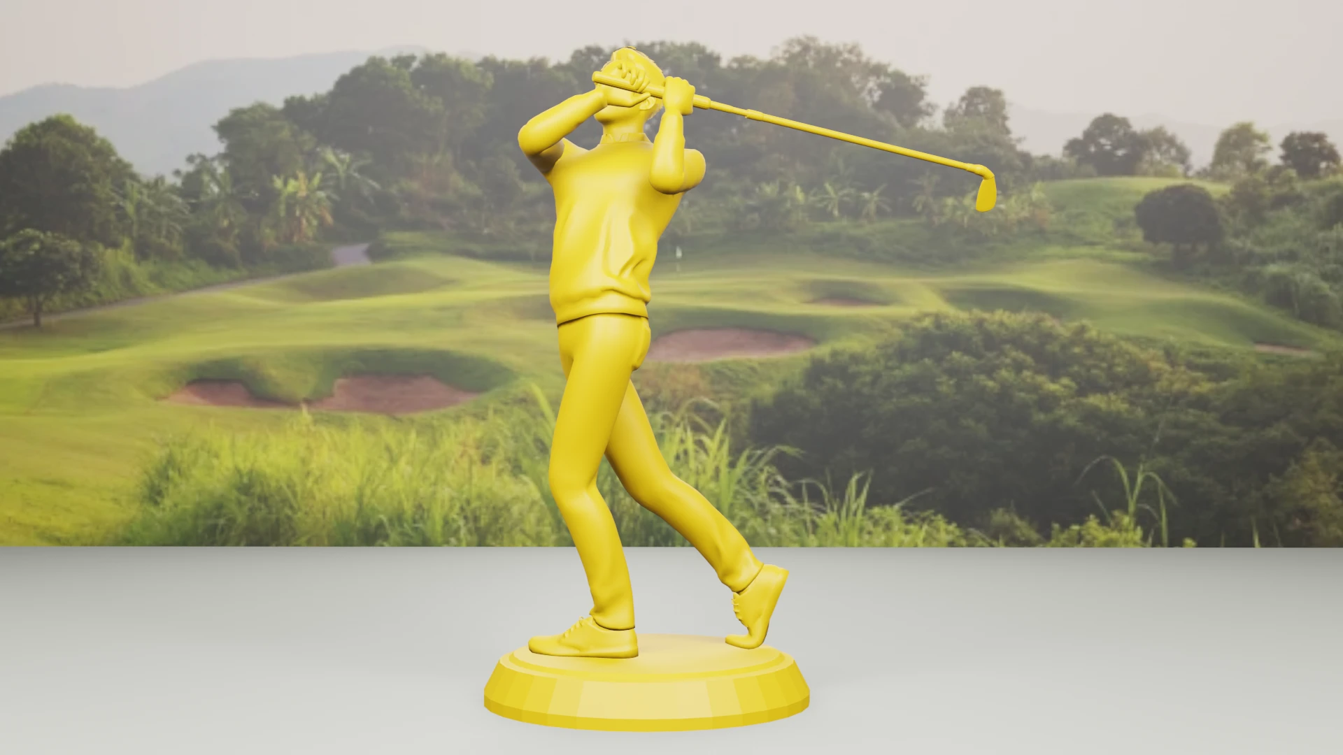 TƯỢNG GOLFER: MẪU 2
