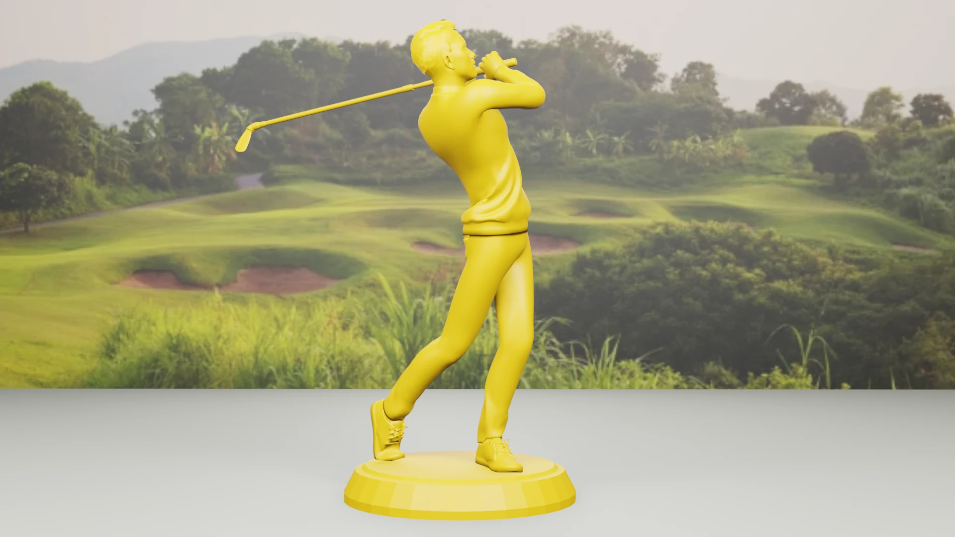 TƯỢNG GOLFER: MẪU 2