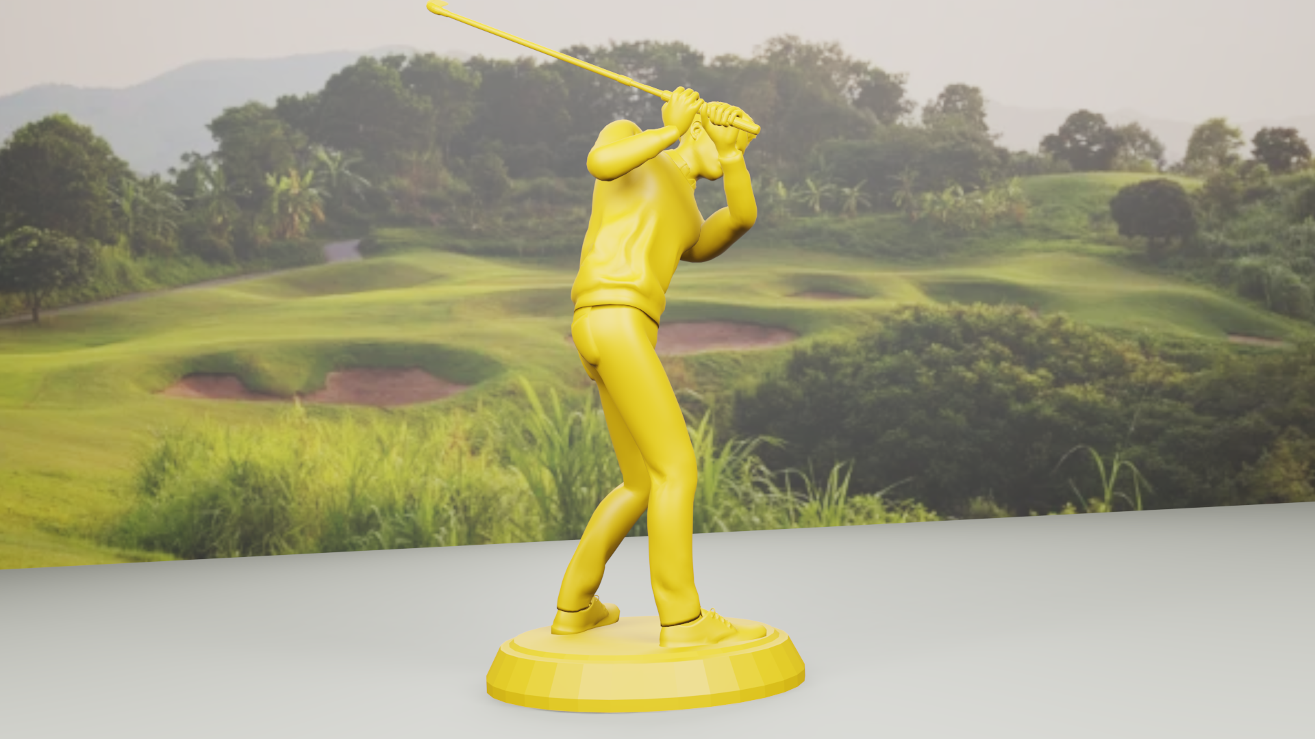 TƯỢNG GOLFER: MẪU 3