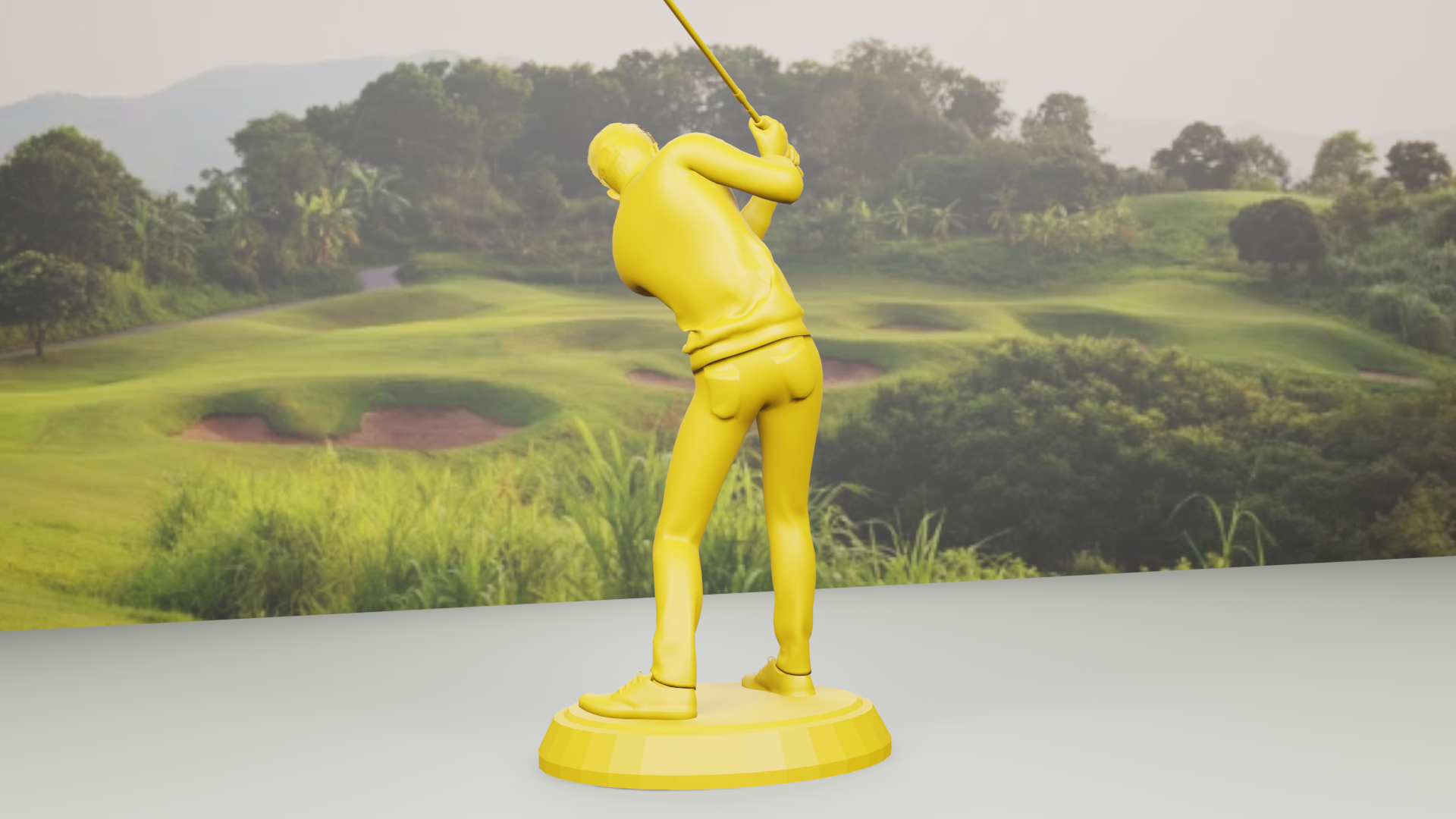 TƯỢNG GOLFER: MẪU 3