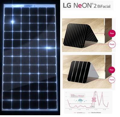 Tấm pin năng lượng mặt trời LG Solar mono 395W – LGM395W