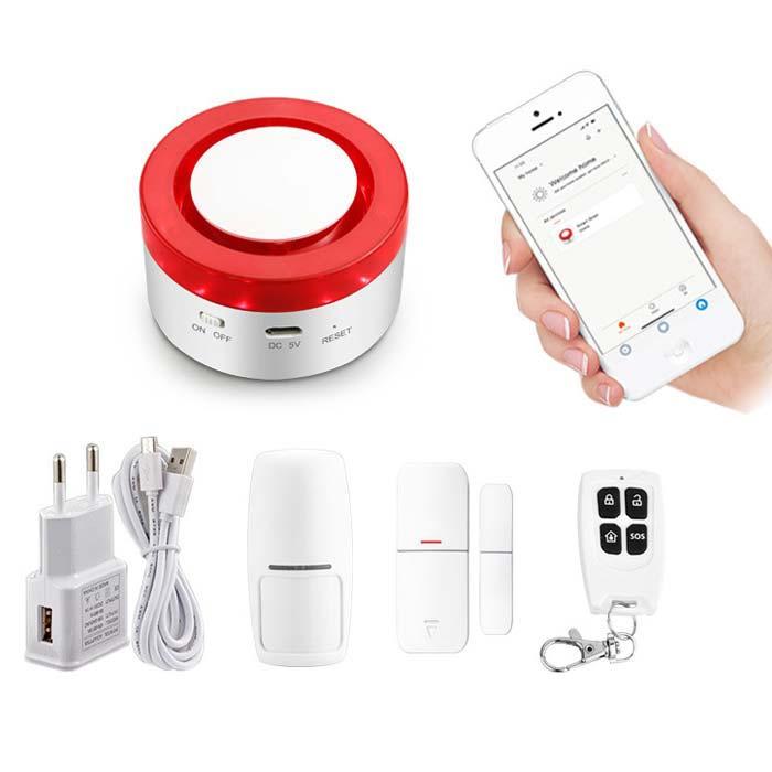 Bộ KIT báo trộm Wifi không dây ONECAM AL-11WR